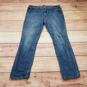 Converse One Star Jeans Mens 34x30 Blue‎ Straight Mercer Slim Denim Adult *